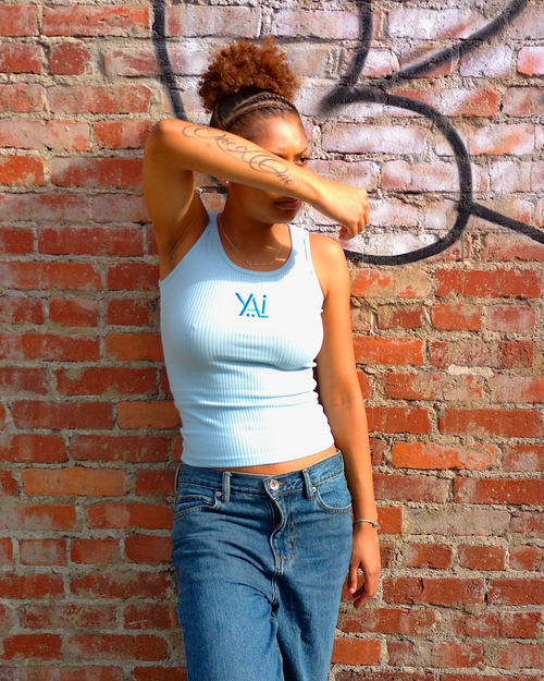 YÄLI CO ESSENTIALLY TANK (BABY BLUE)